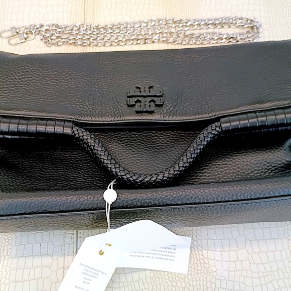 VERY RARE BRAND NEW Tory Burch Taylor Convertible Foldover Crossbody - Picture 12 of 16